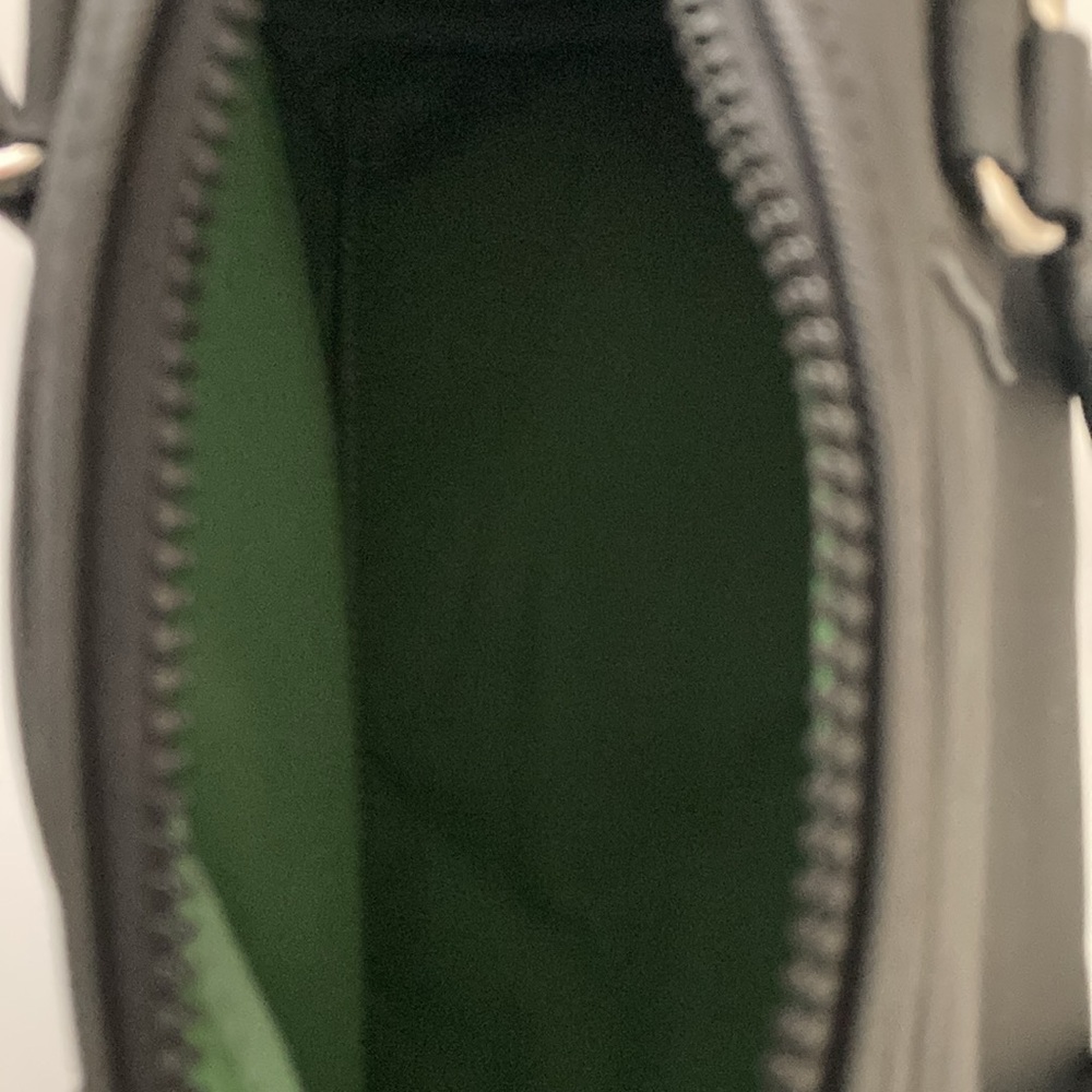 Lacoste Black Everday Bowling Bag Purse, EUC - Picture 6 of 9